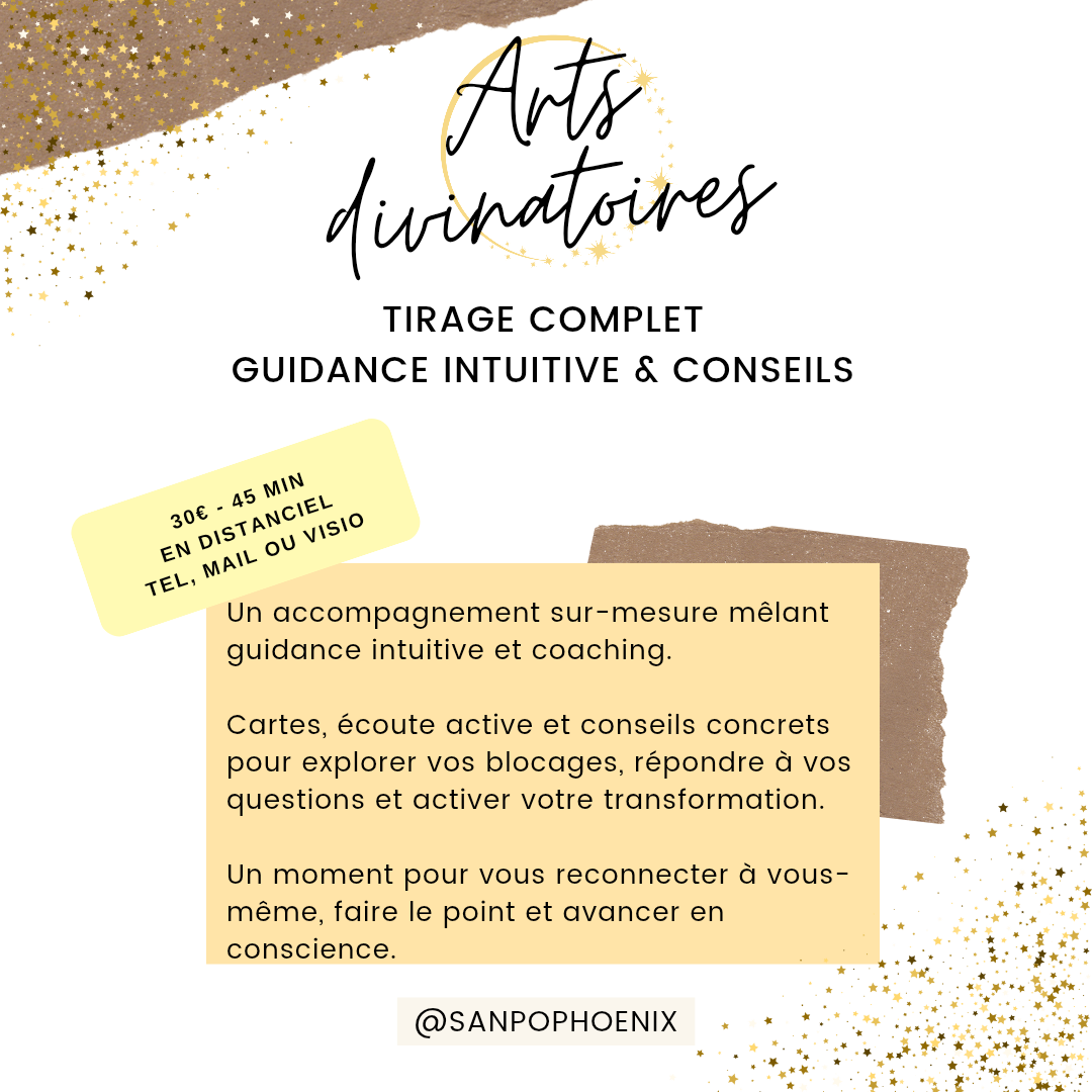 Tirage complet / Guidance