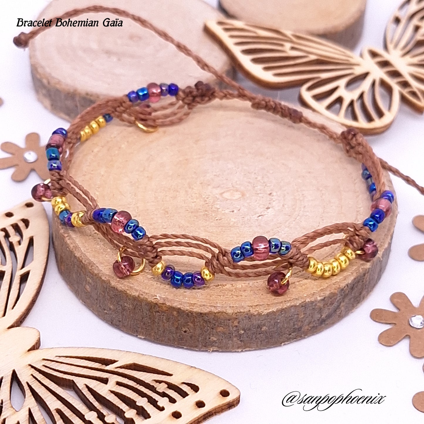 Bracelet porte-bonheur BOHEMIAN Gaïa
