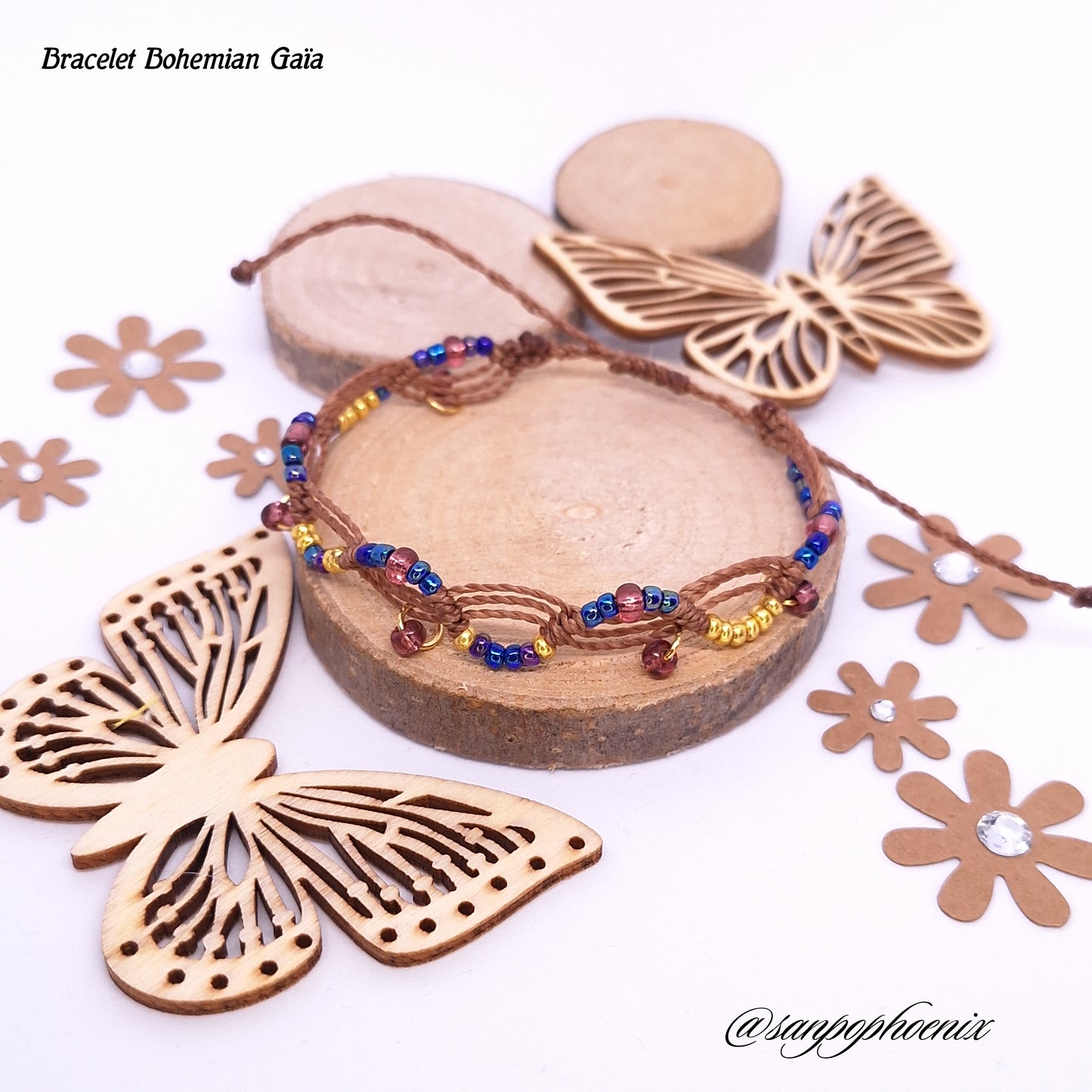Bracelet porte-bonheur BOHEMIAN Gaïa
