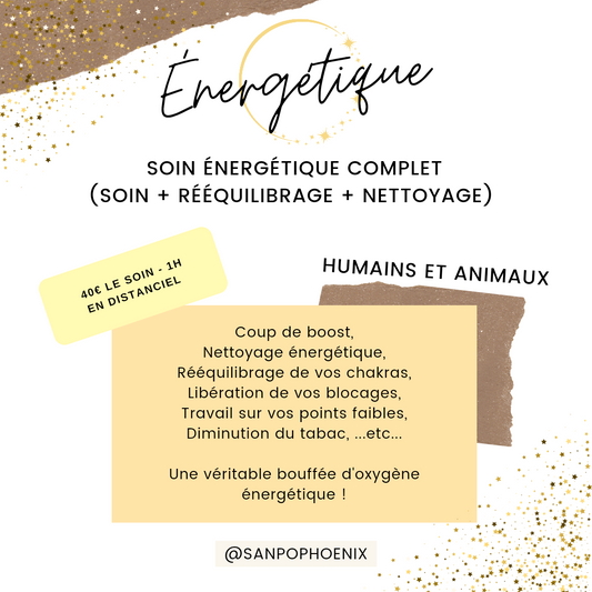 Soin énergétique complet